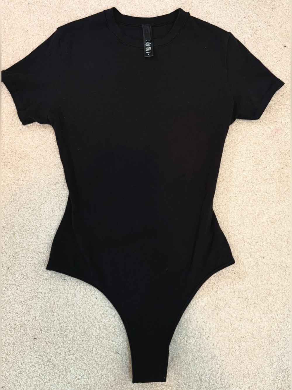 SKIMS Fits Everybody T-Shirt Bodysuit, Size: S